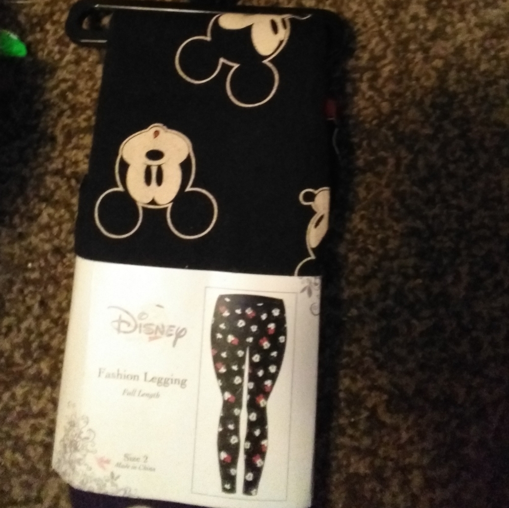 Disney torrid 2 Mickey Mouse head leggings…